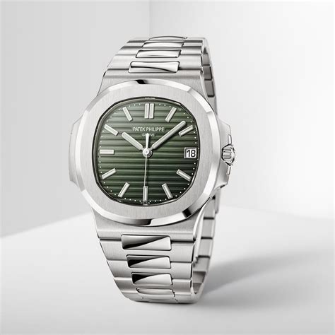 patek philippe green face|patek philippe nautilus blue dial.